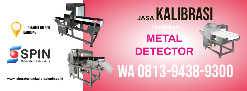 Jasa Kalibrasi Metal Detector Bandung